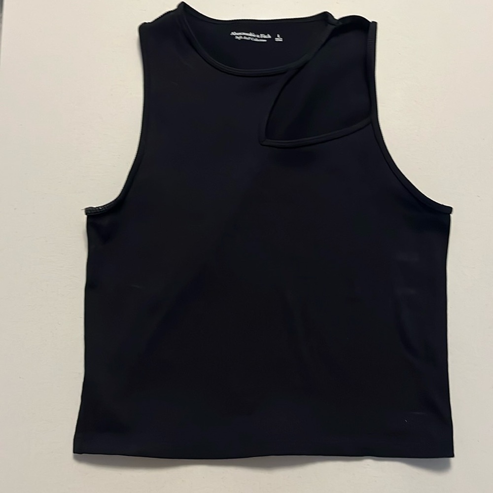 Like new Abercrombie tank black large